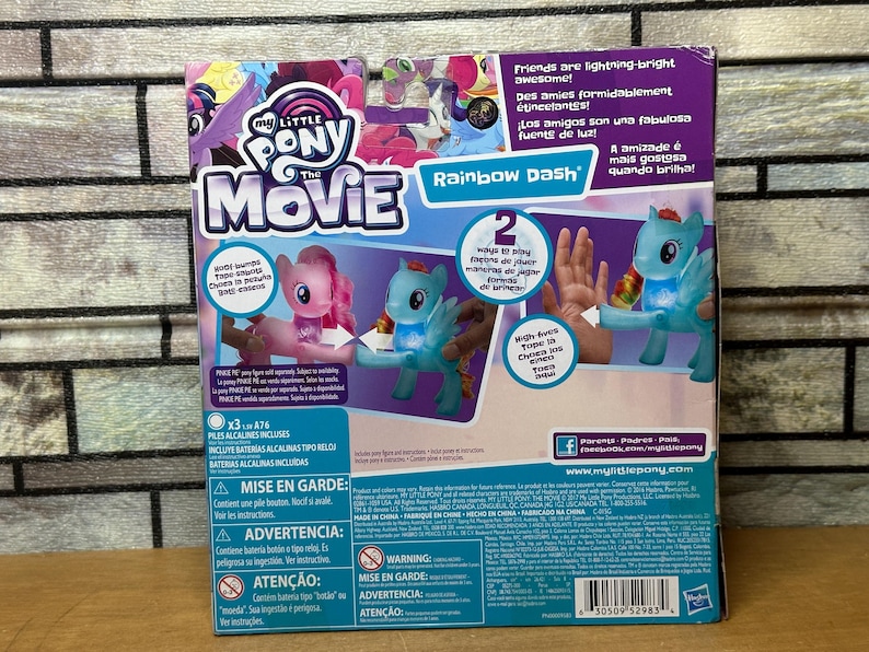 My Little Pony Movie Shining Friends Rainbow Dash Figure, Free Daily ...