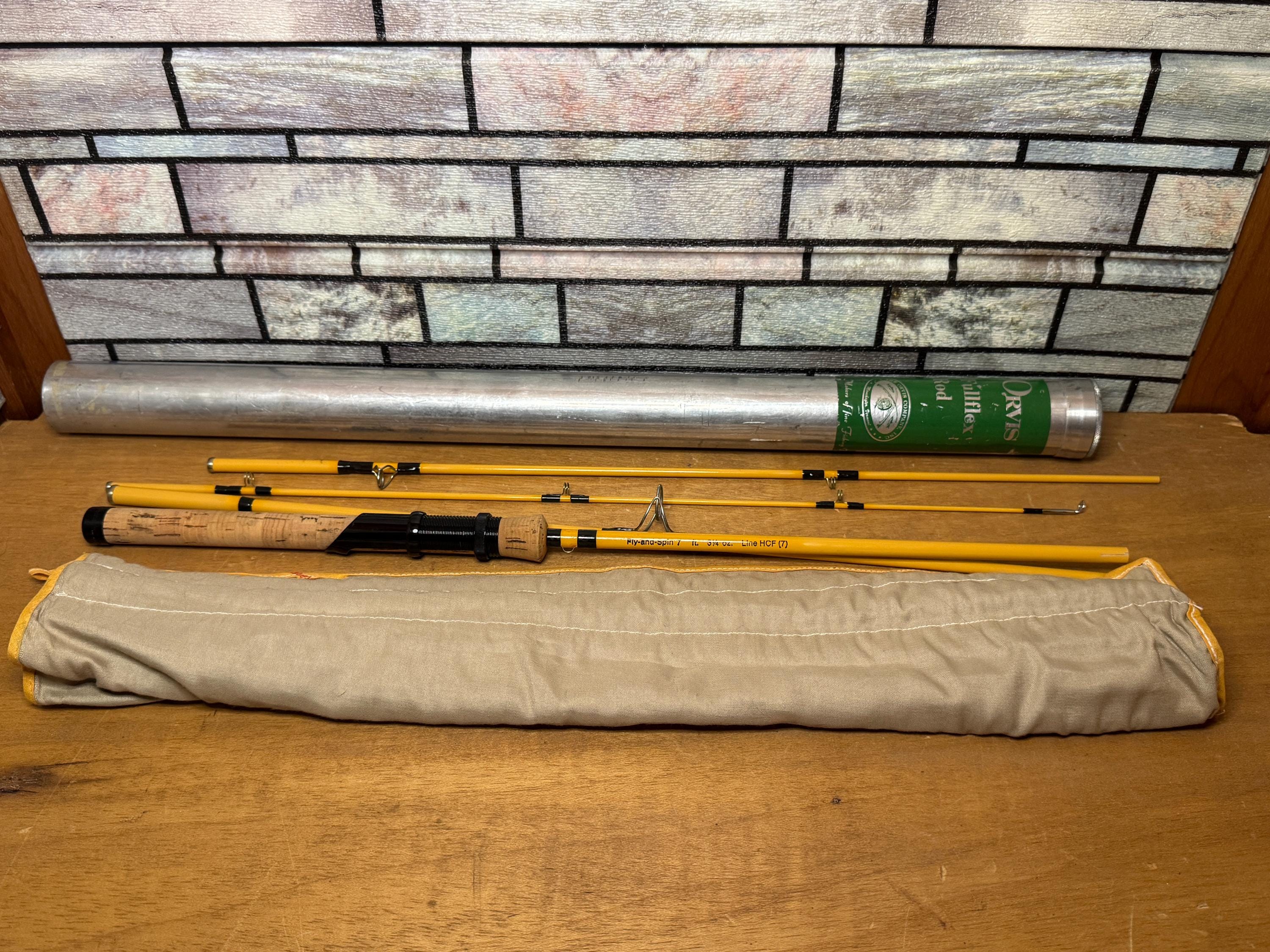 Orvis Fullflex Rod Made for Eddie Bauer Fly-and-spin 7' 3 1