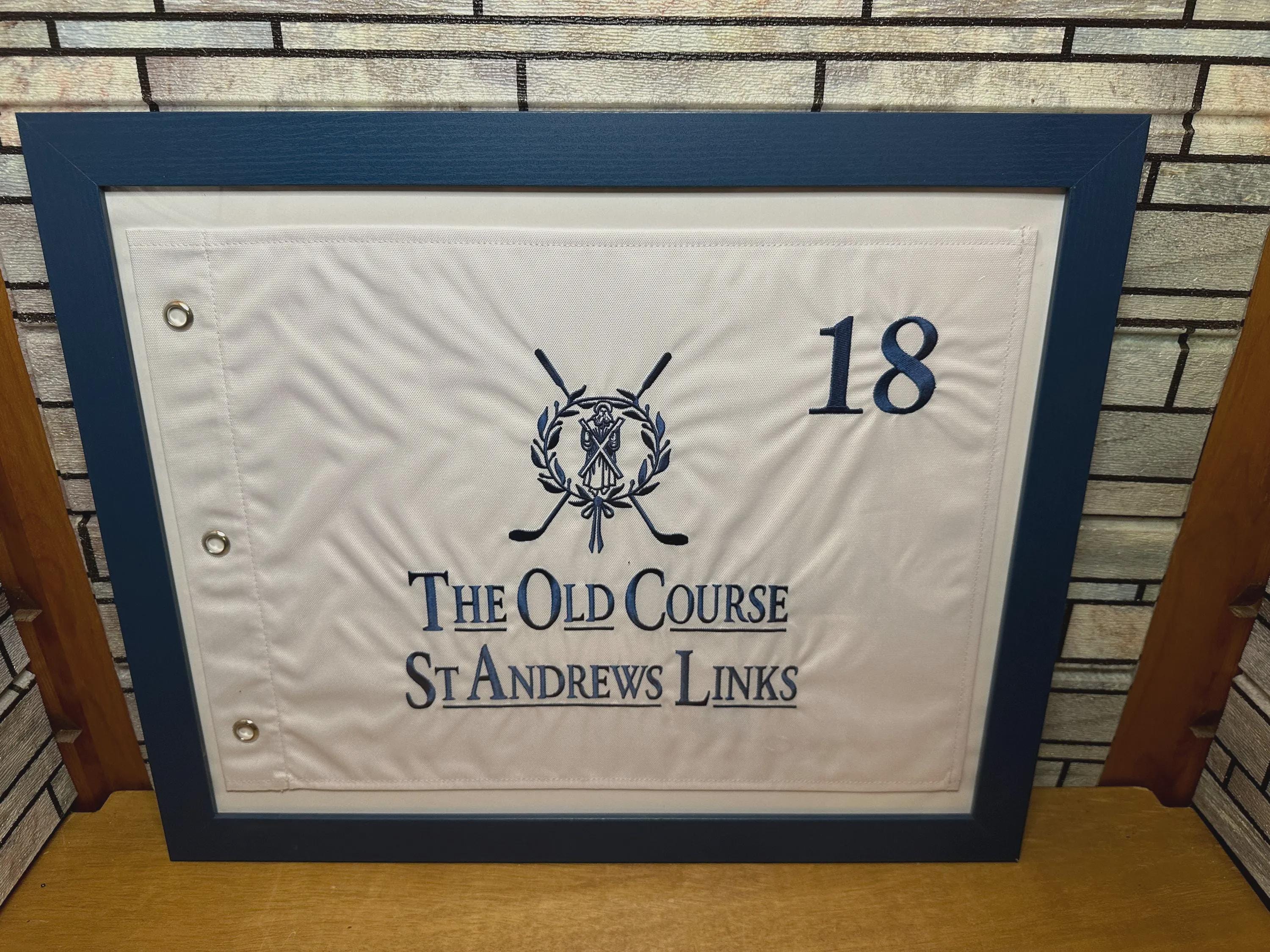 英国)60’アンチィークゴルフボード看板、立体飾り絵 Golf Wallpaper Vintage
