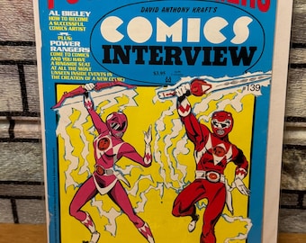 Mighty Morphin Power Rangers Comics Interview by David Anthony Kraft