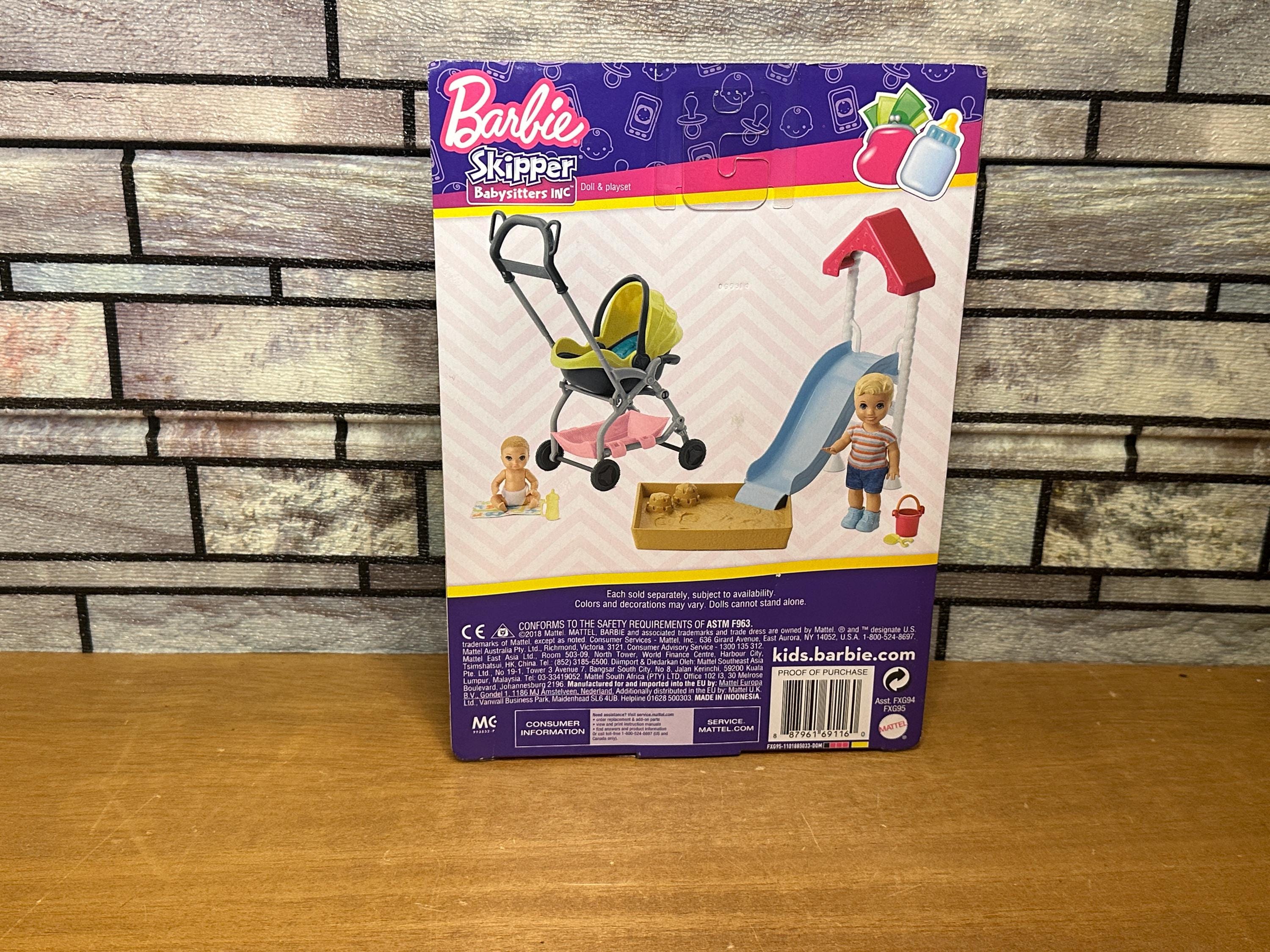 Barbie Skipper Babysitters Inc Black Baby With Stroller Free Daily Quikship Etsy
