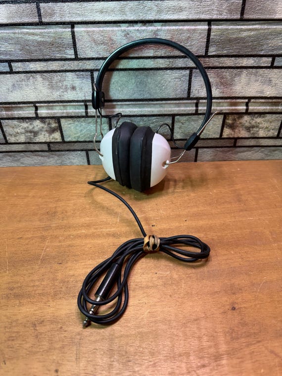 Sterling Electric ヴィンテージ ヘッドホン　当時物 Vintage Sterling Stereo Headphones: Made in Japan (8-OHM) - Etsy