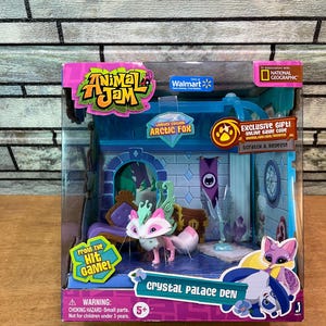 Crystal Palace Den Playset Natgeo Animal Jam Exclusive Arctic Fox