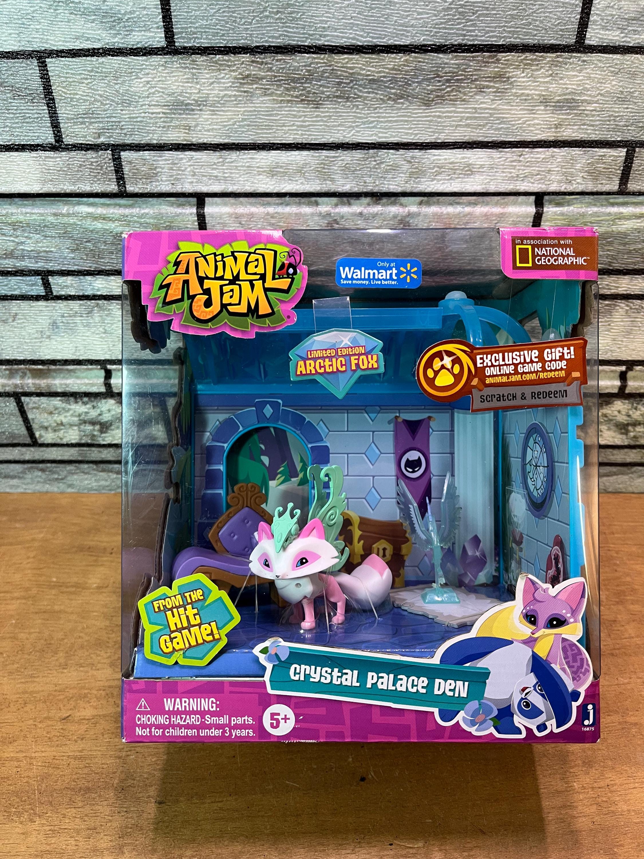 Crystal Palace Den Playset Natgeo Animal Jam Exclusive Arctic Fox