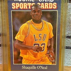 Shaquille O'Neal LSU, 1992 Sports Card News #140 Tarjeta de baloncesto