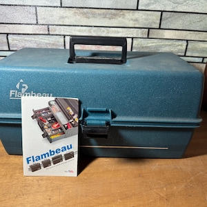 ebay fishing tackle box iSeries 0907-6 Small Lure Case Explore the iSeries 0907 Vintage Flambeau Tackle Box: Large
