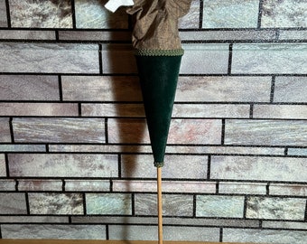 Vintage Hand Puppet, Cone Puppet, 20" Figurine, Fast & Free Same Day Shipping