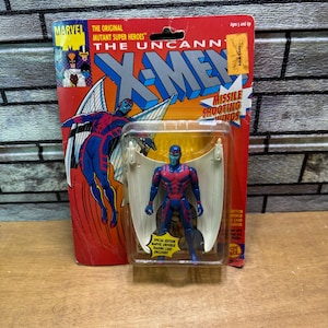 X-Men Archangel Action Figure Missile Shooting Wings Figure 1991, FREESHIP!