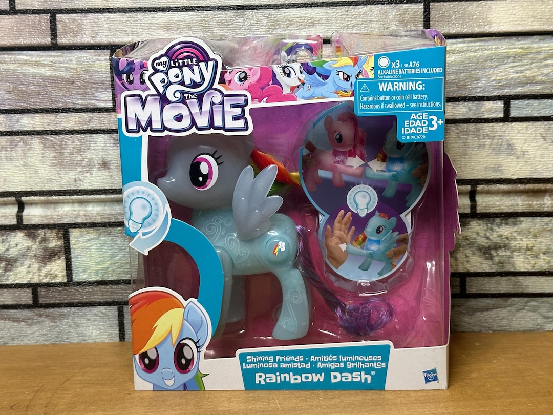 My Little Pony Movie Shining Friends Rainbow Dash Figure, Free Daily ...