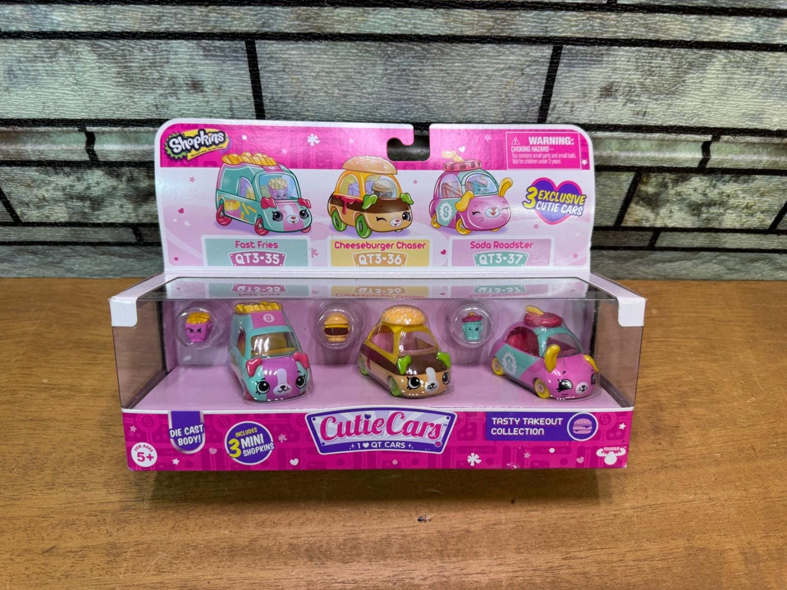 Shopkins Cutie Cars QT4-05 D'lish Delivery Series 4 New