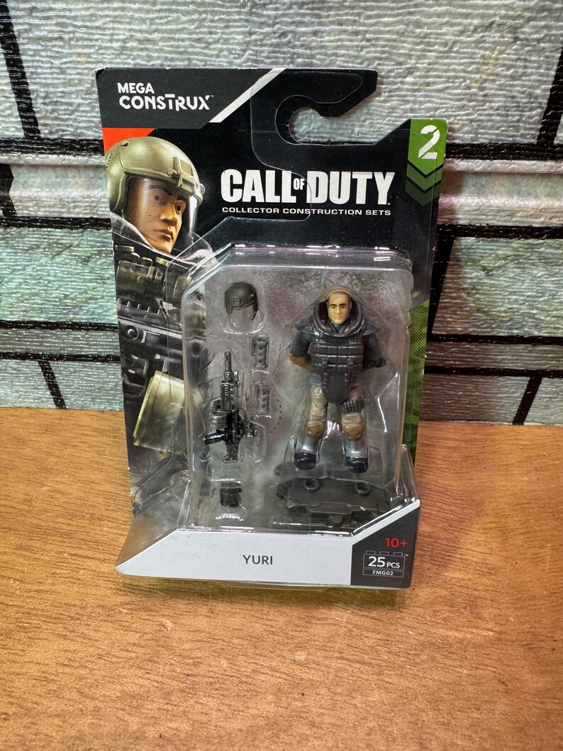 Mega Construx Bloks Call of Duty "yuri" Figure, 25 Pcs, Free Ship ...