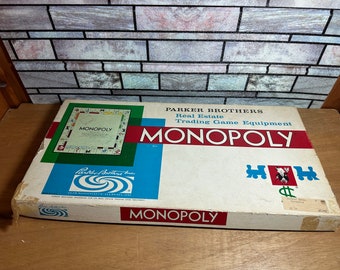 ビンテージ ボード ゲーム、パーカー ブラザーズによるモノポリー