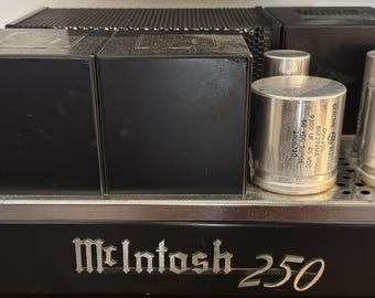 McIntosh MC250 Power Amplifier - Includes Service Receipt!