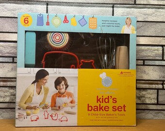 Juego de cocina y repostería para niños de Martha Stewart, 9 piezas, ¡SELLADO!