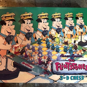 Flintstones Chess - Etsy