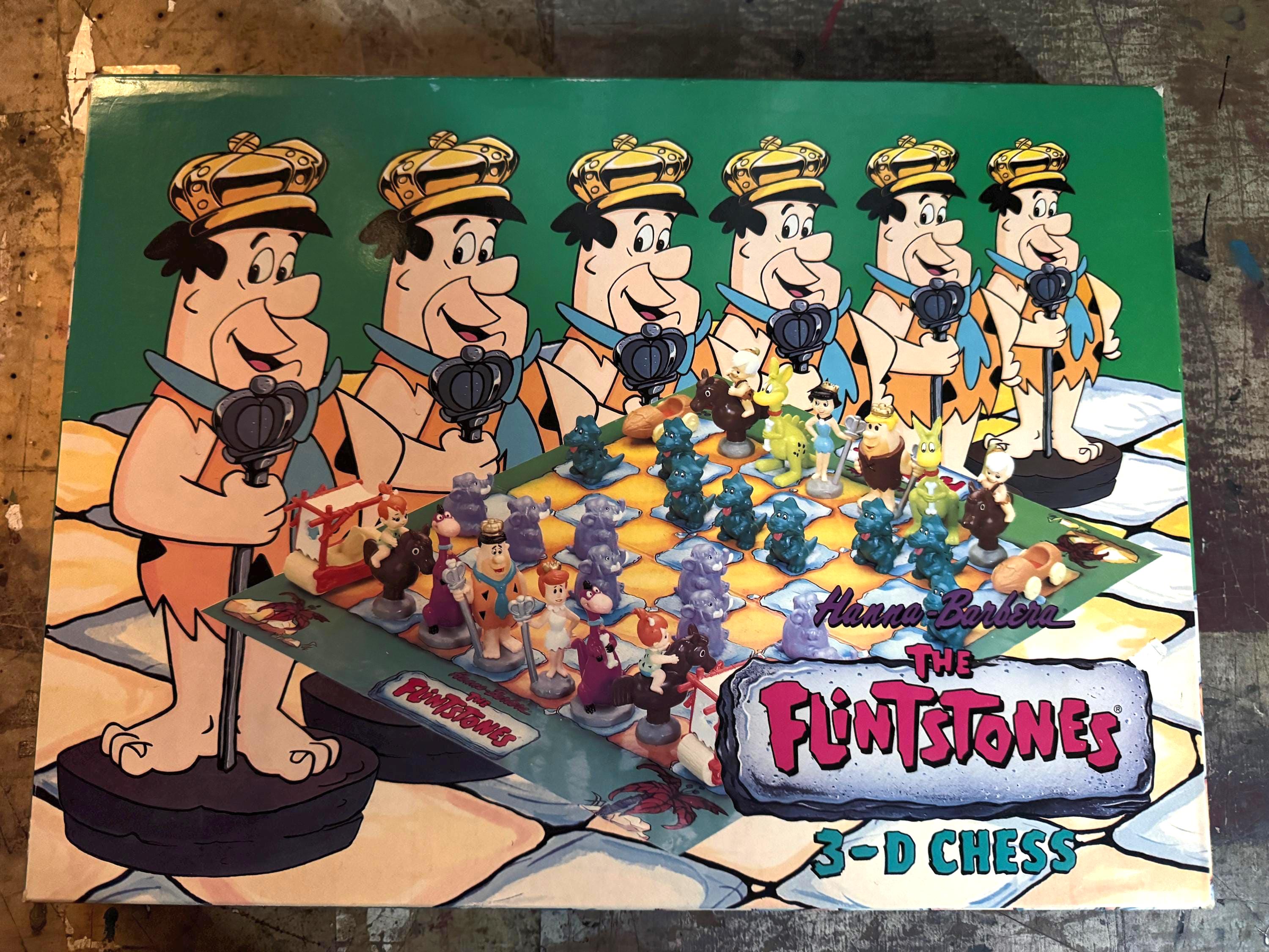 Flintstones Chess - Etsy