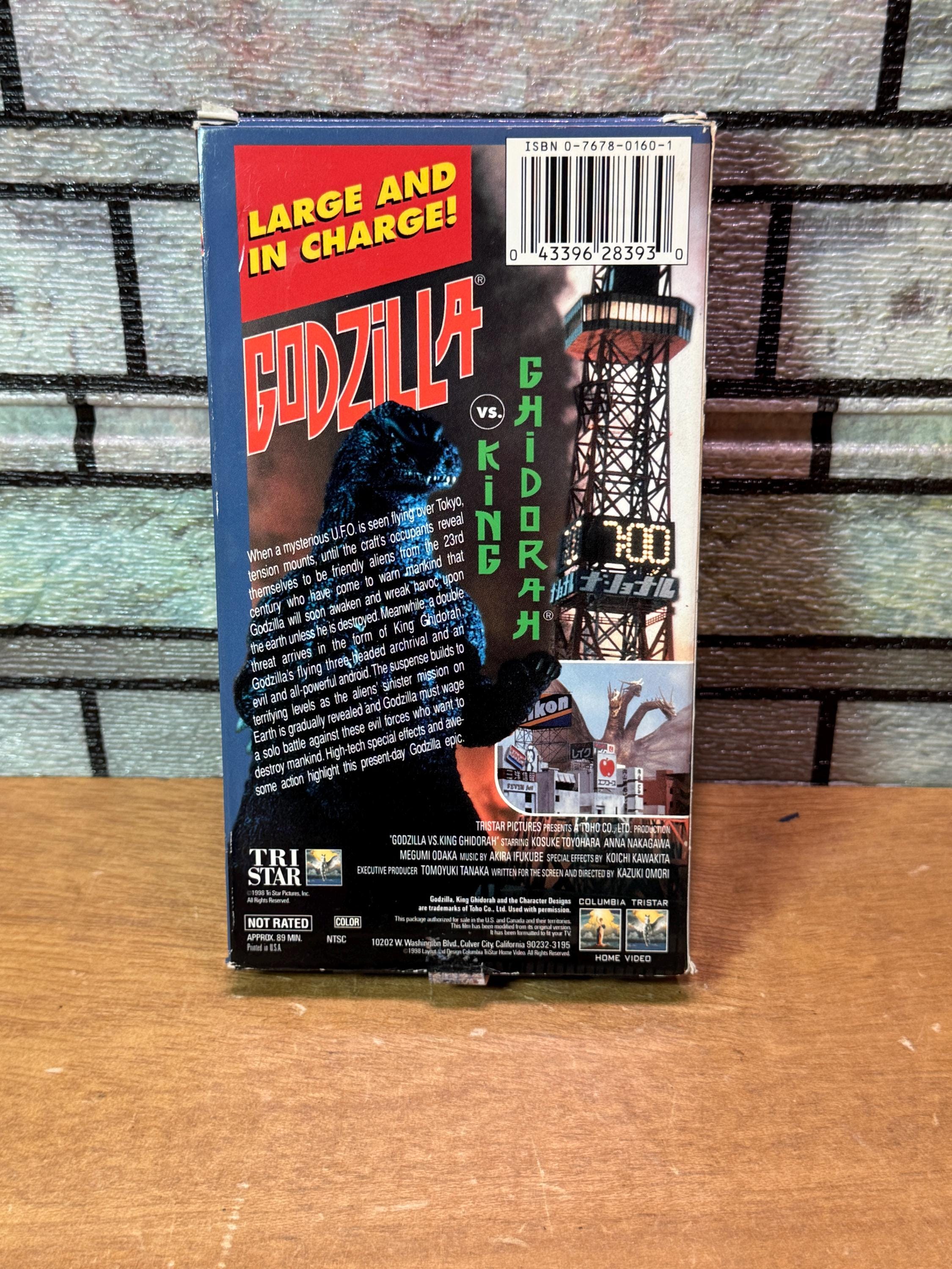 Godzilla Vs. King Ghidora (VHS, 1991) Kosuke Toyohara, Free Daily