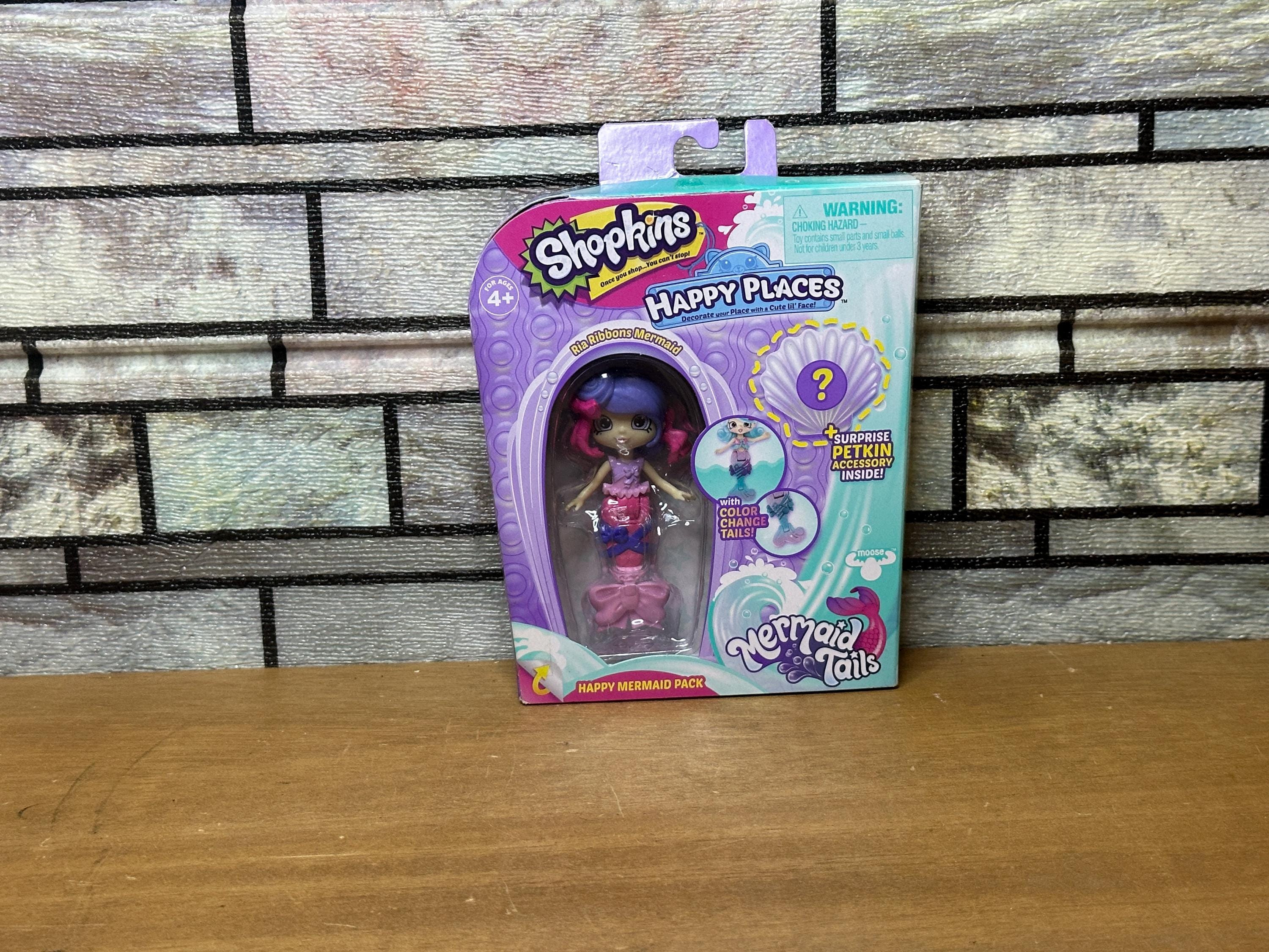 Shopkins Happy Places Ria Ribbons Mermaid With Surprise Petkin