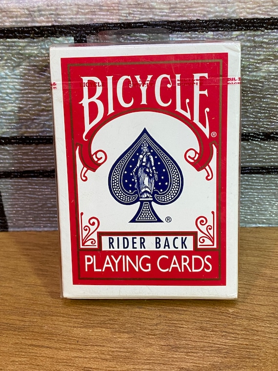 Bicycle Poker 808 Ohio Red Seal Rider Back Playing Cards NEW Etsy Canada