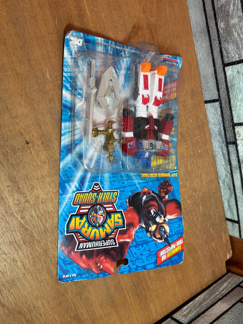 Superhuman Samurai Sybersquad, Playmates Toys, We Ship Daily USPS