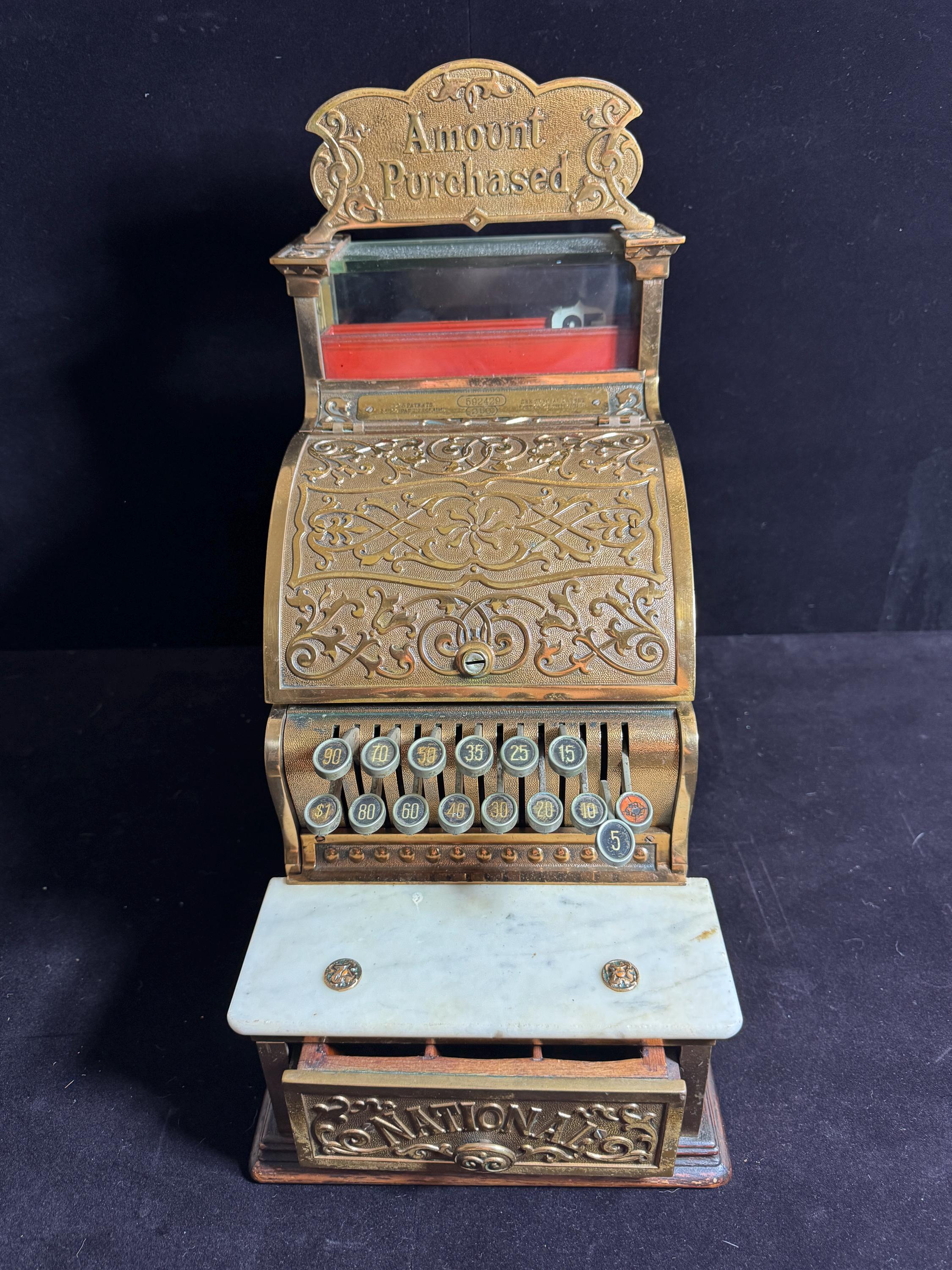1907 National Cash Register, Model 250, Serial # 592429
