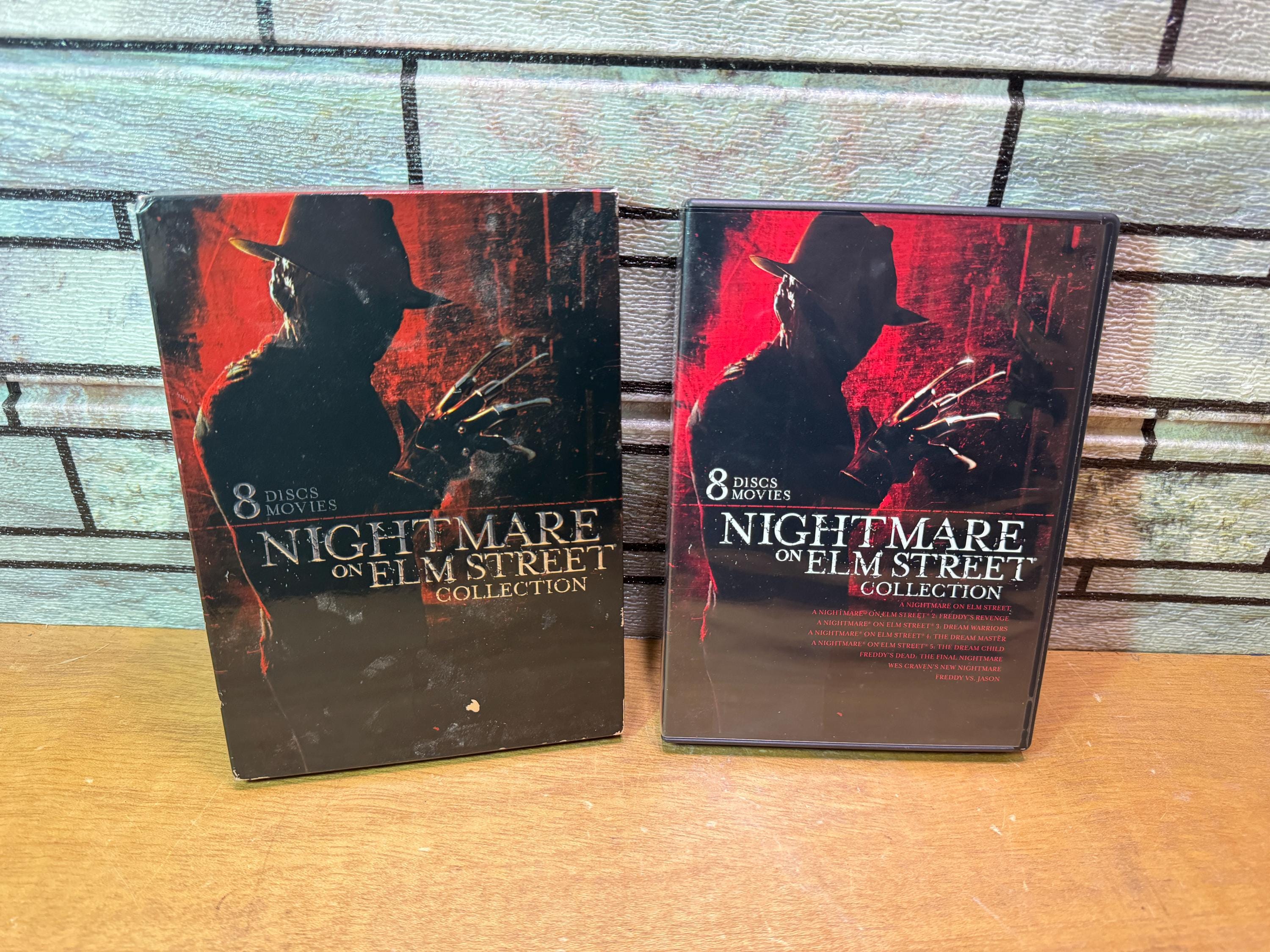 A Nightmare on Elm Street Collection: 8-disc DVD Set - Etsy
