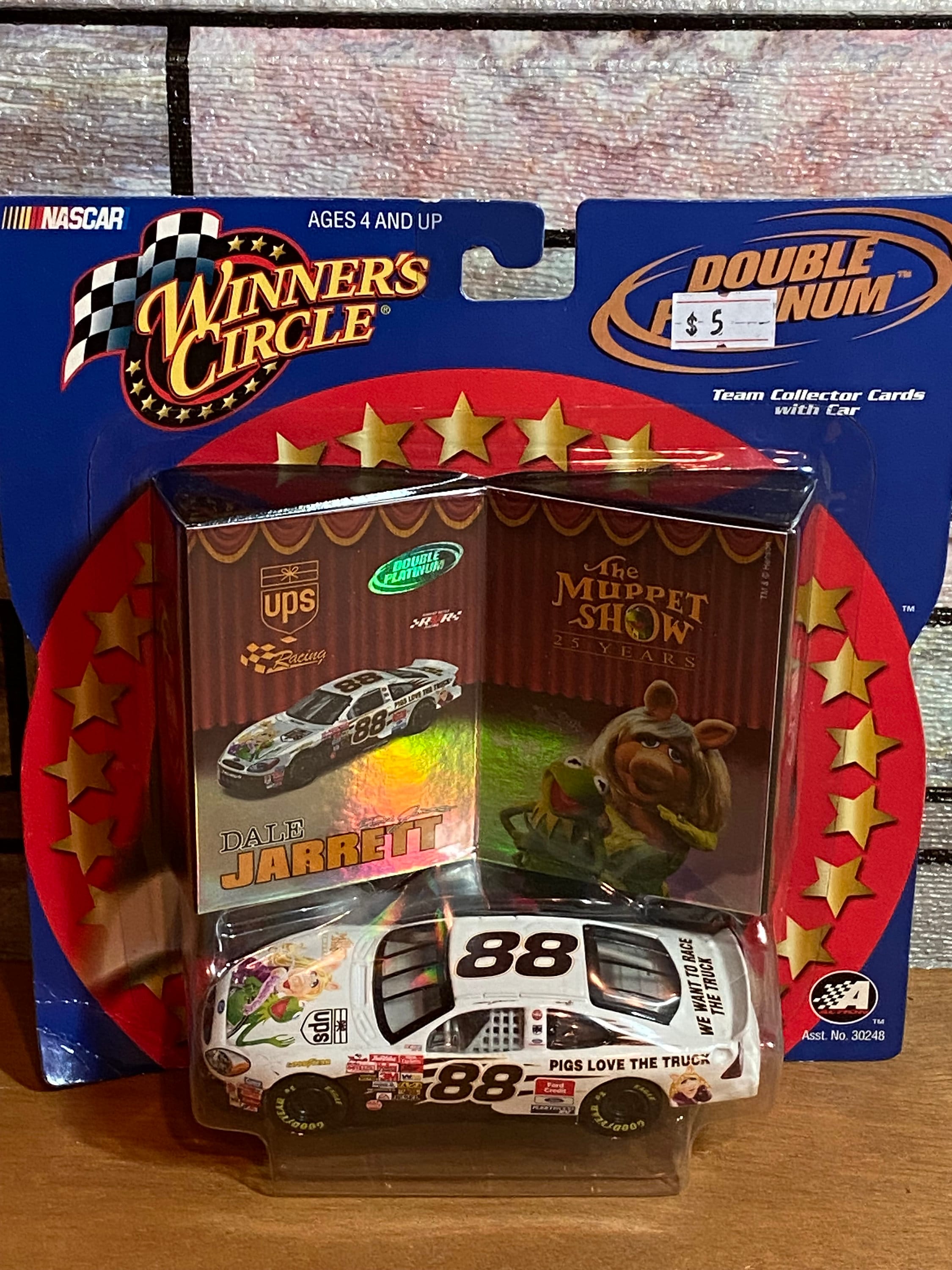 2002 NASCAR Winners Circle Dale Jarrett #88 the Muppet Show