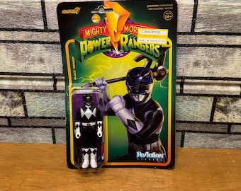 Best Buy: Super7 ReAction 3.75 in Plastic Mighty Morphin Power Rangers