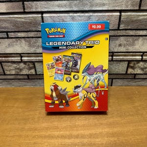Pokemon Trading Card Game Legendary Trio Mini Collection - SEALED! - Etsy Pokemon Trading Card Game Legendary Trio Mini Collection - SEALED! - Etsy