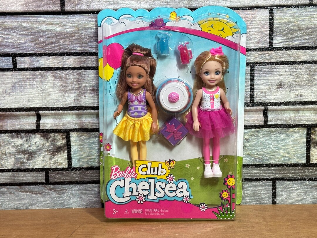 Lot De 4 Poupées Barbie, Stacie, Chelsea Et Kelsy Afro - Vintage Mattel - Occasion