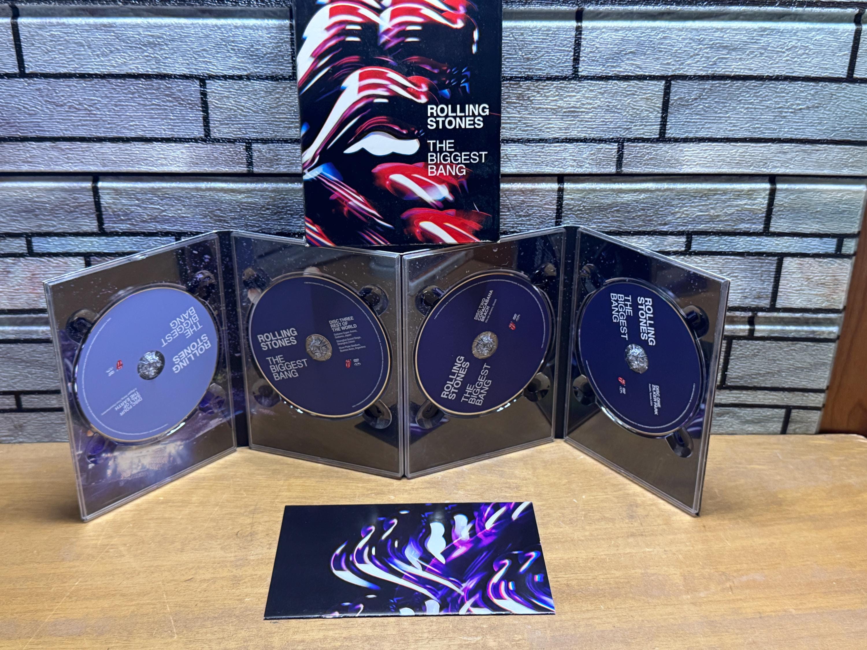 ローリング・ストーンズ：ビゲスト・バン・コンサート・ツアー - 4枚組