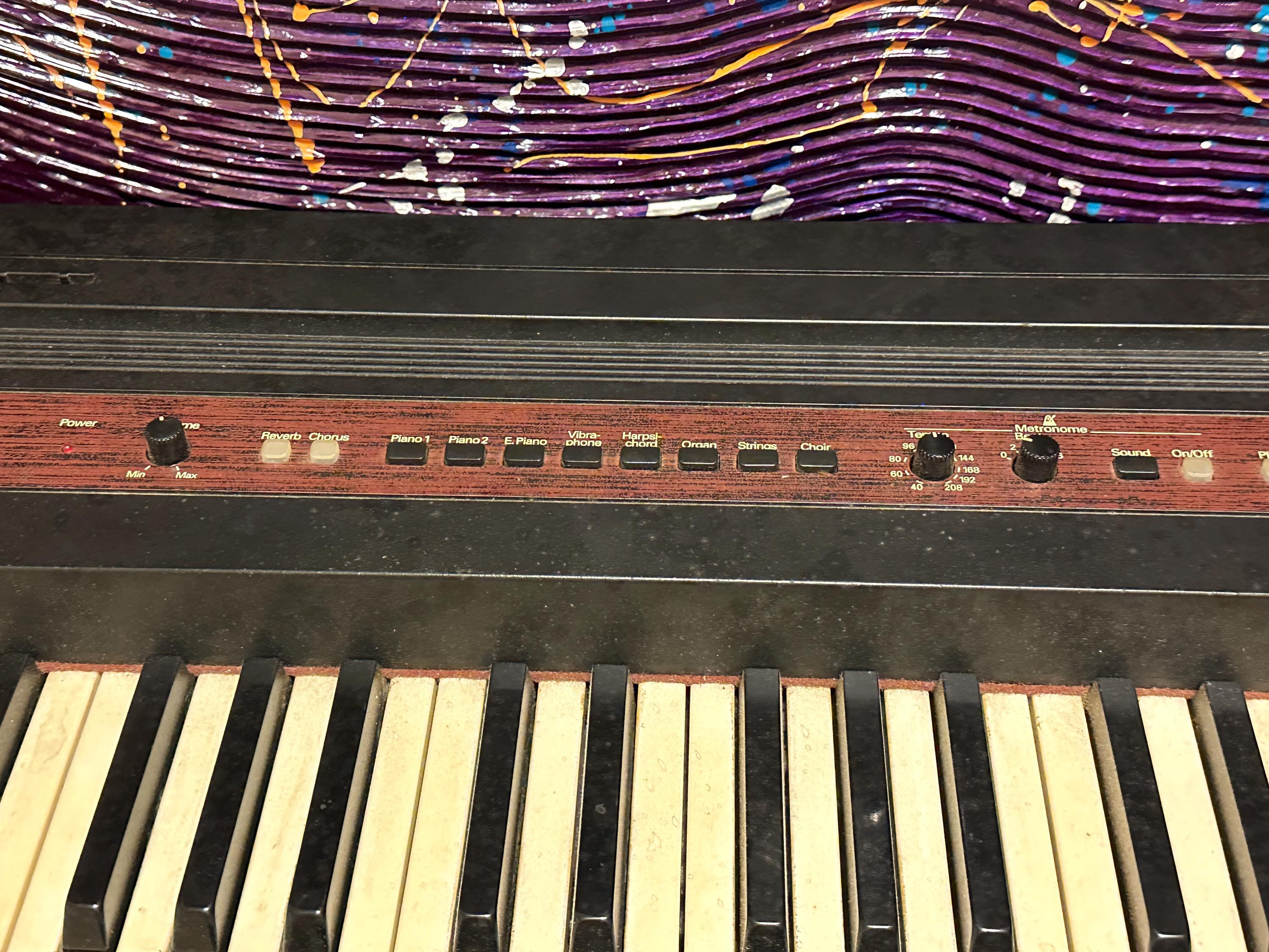 Roland ep-77 デジタルピアノ 76鍵キーボード 電源ケーブル付き、毎日