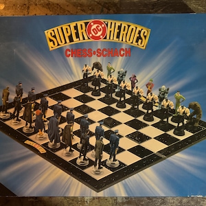 Super Hero Chess Set - Etsy