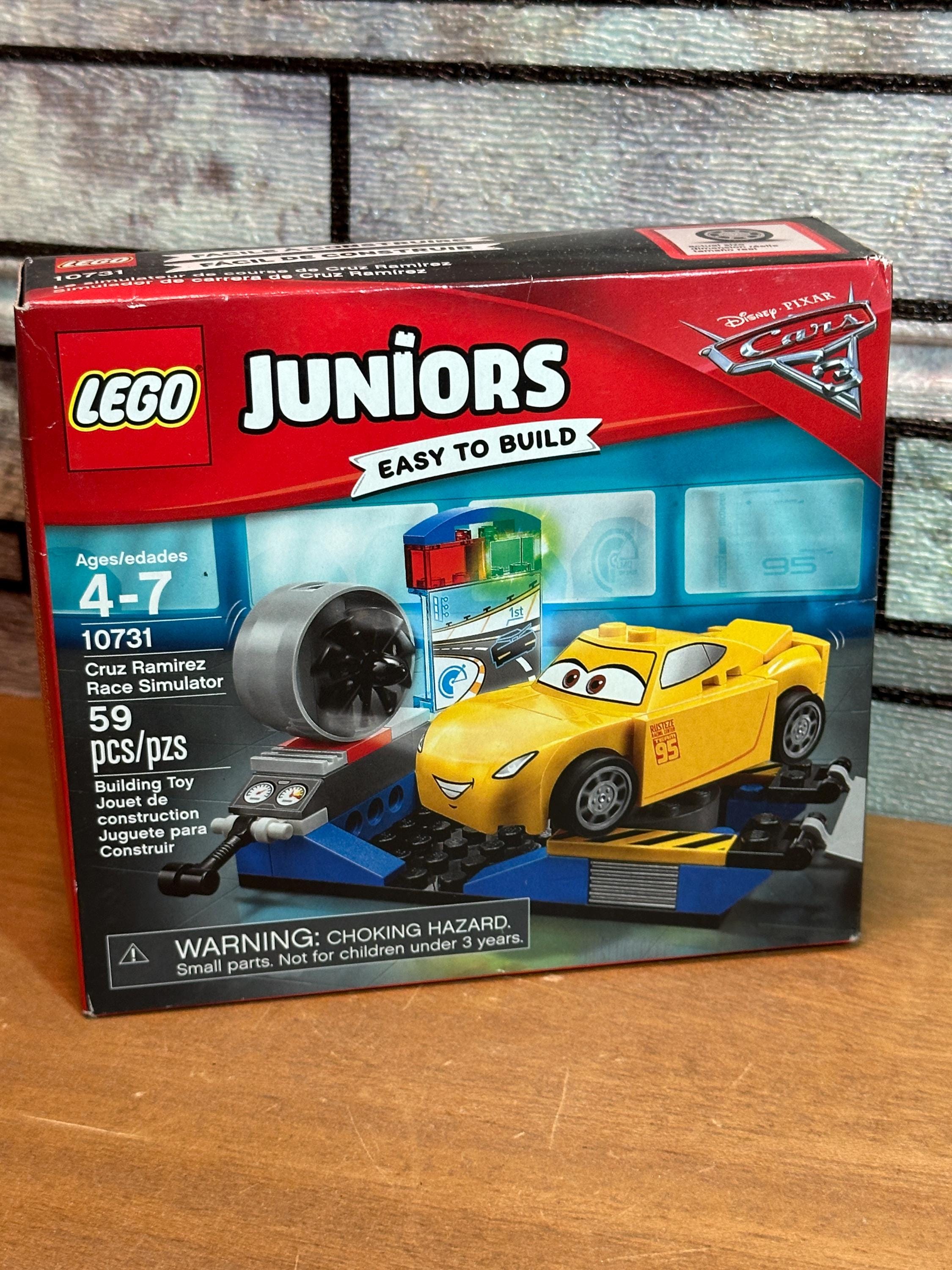 LEGO Juniors 10731 Disney Cars Cruz Ramirez Race Simulator, Free 