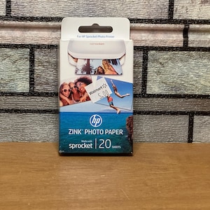 HP Sprocket 2x3 ""Premium Zink Sticky Back Fotopapier, 20er-Packung, gratis QuikShip."