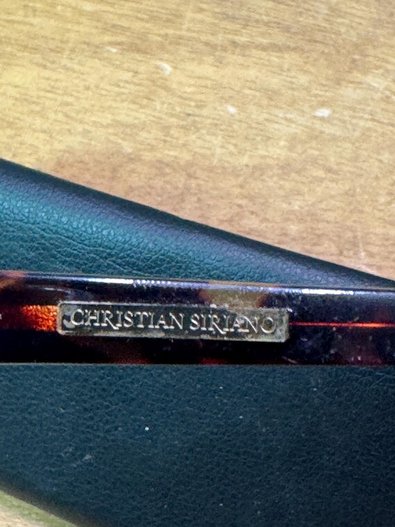 Christian Siriano Tortoise Shell Pattern Eyeglass… - image 3
