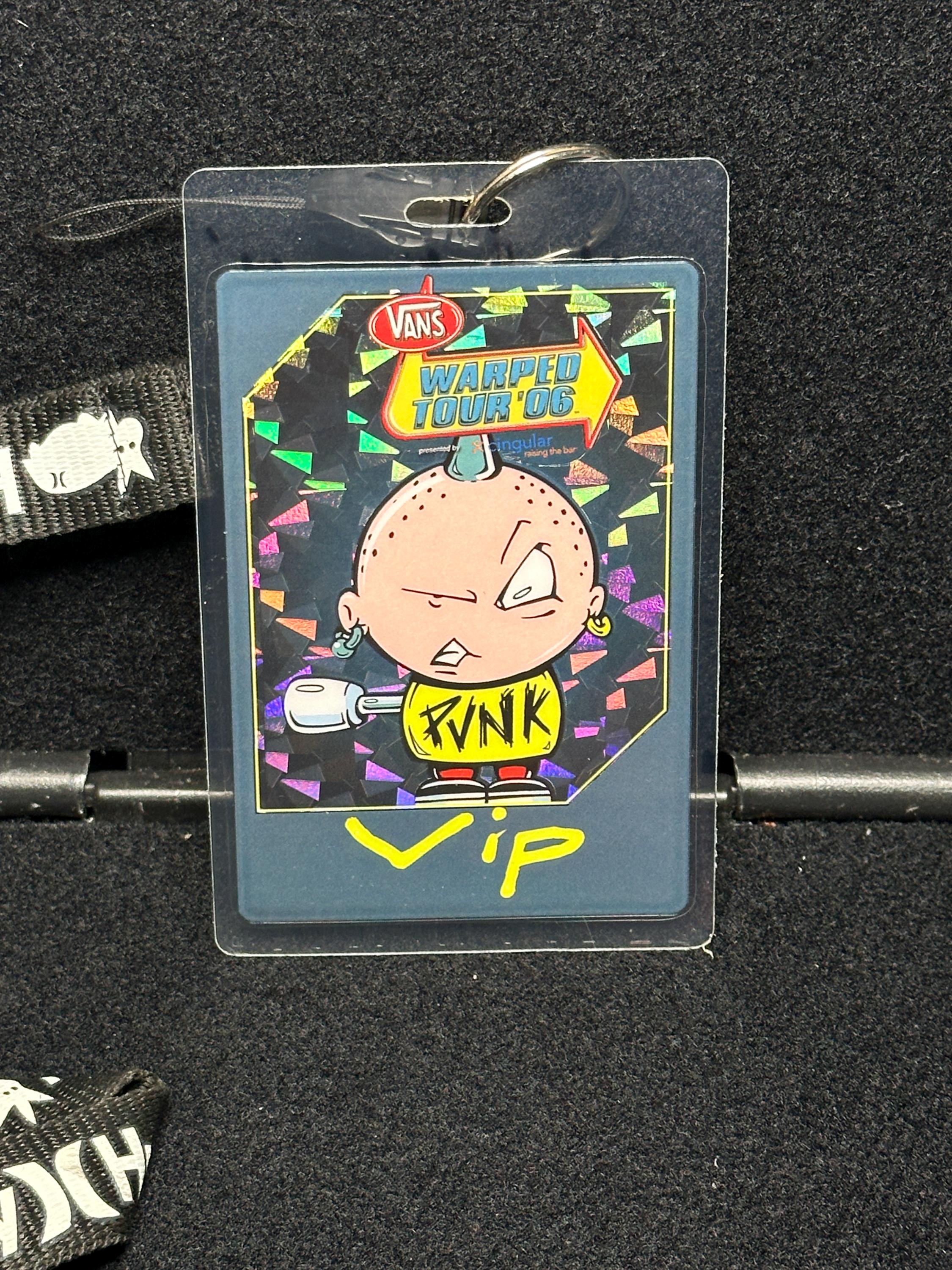 Autographed VANS Warped Tour 2006 Concert Tour, All Access