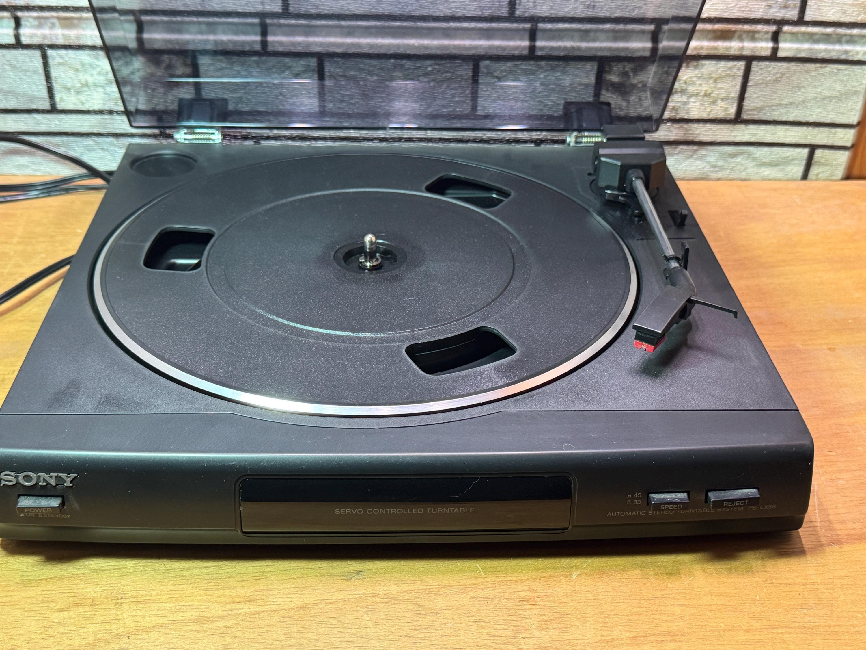 SONY/ソニー レコードプレーヤー/ターンテーブル PS-X555ES　動作品 SONY ソニー フルオート ターン テーブル レコード プレーヤー PS-X65C