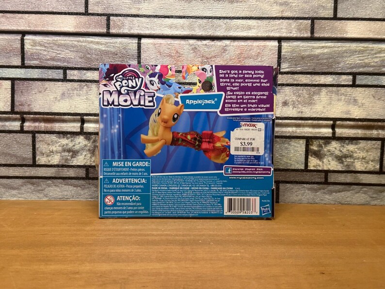 My Little Pony Applejack Land & Sea Rainbow Styles - SEALED! - Etsy Canada