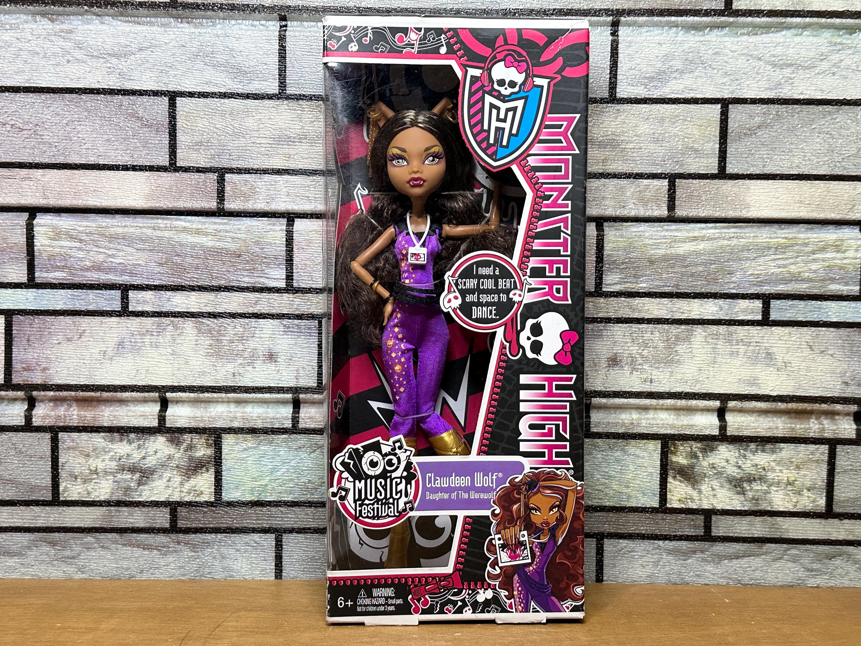 Monster High Music Festival Clawdeen Wolf the Daughter of Werewolf 