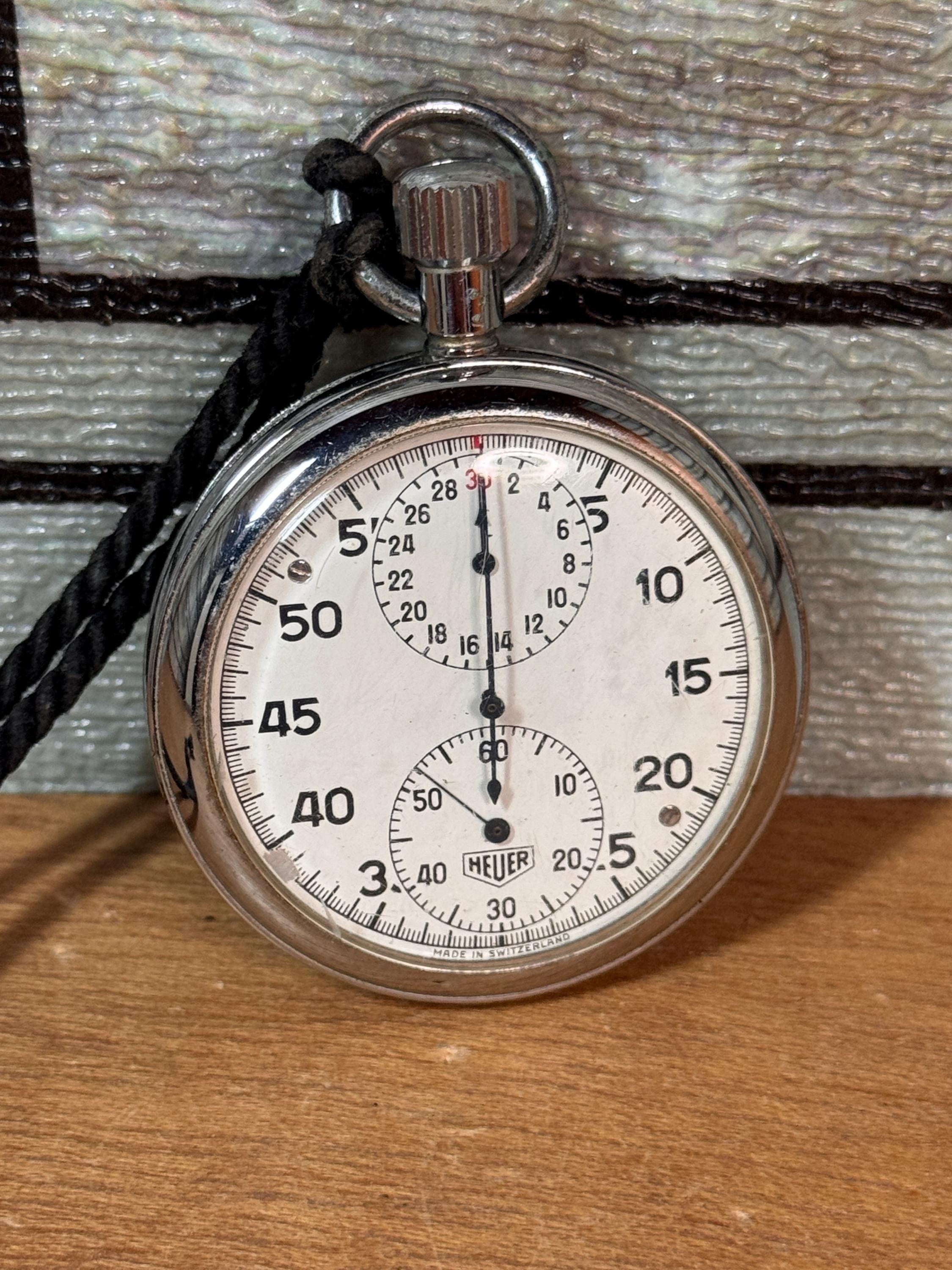 Vintage heuer stopwatch - Etsy 日本