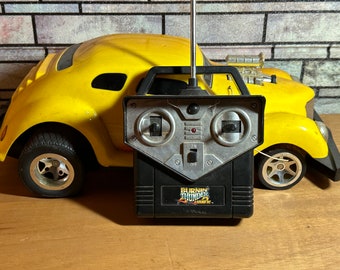 DSI Burnin' Thunder Big Sound Street Machine R/C Car Yellow, Same Day Shipping