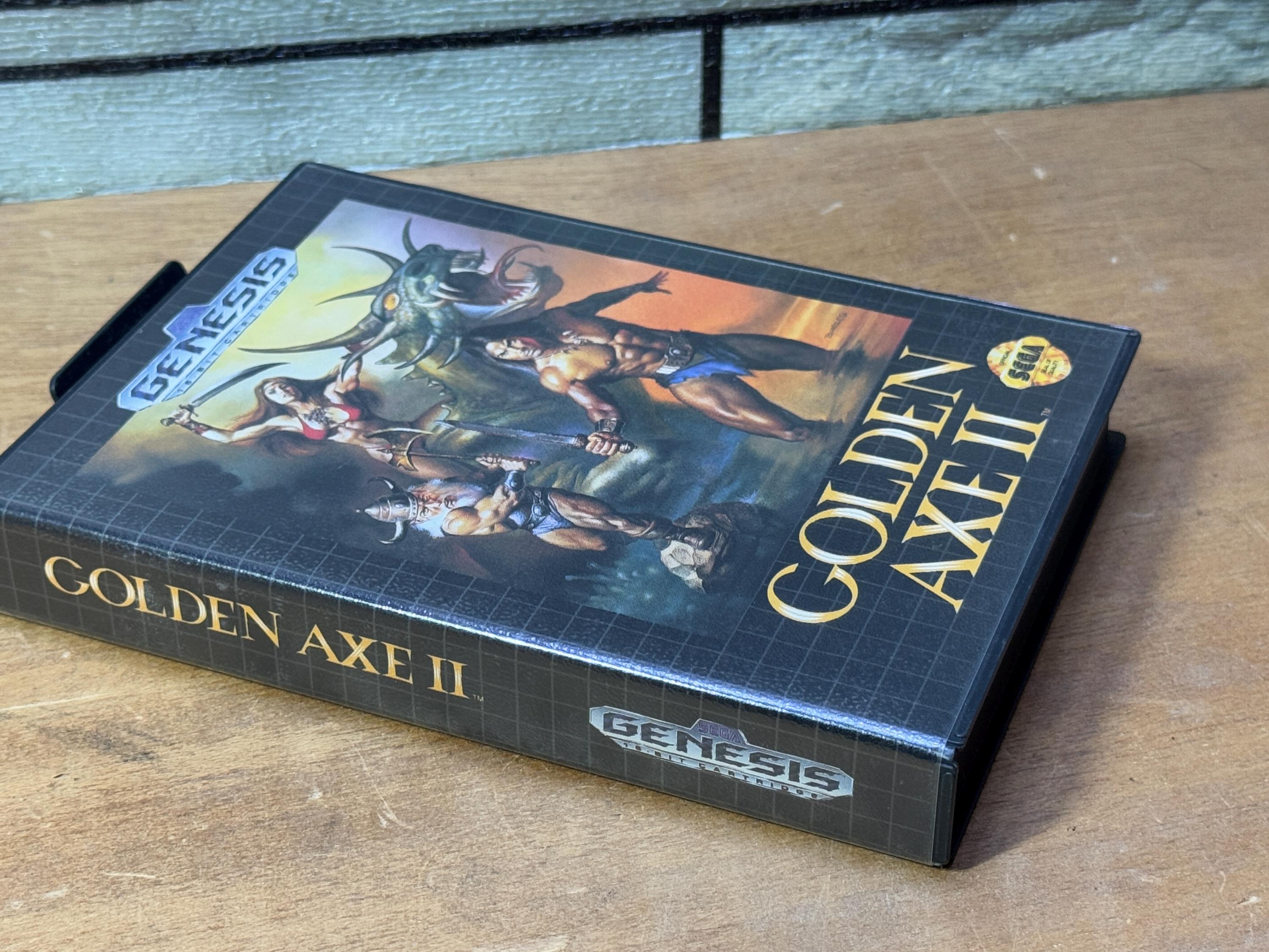 Golden Axe II (sega Genesis, 1992) W/ Case and Game - Etsy