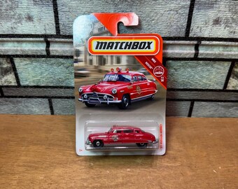 Matchbox '51 Hudson Hornet #64 Red Fire Chief - NIB! - Etsy