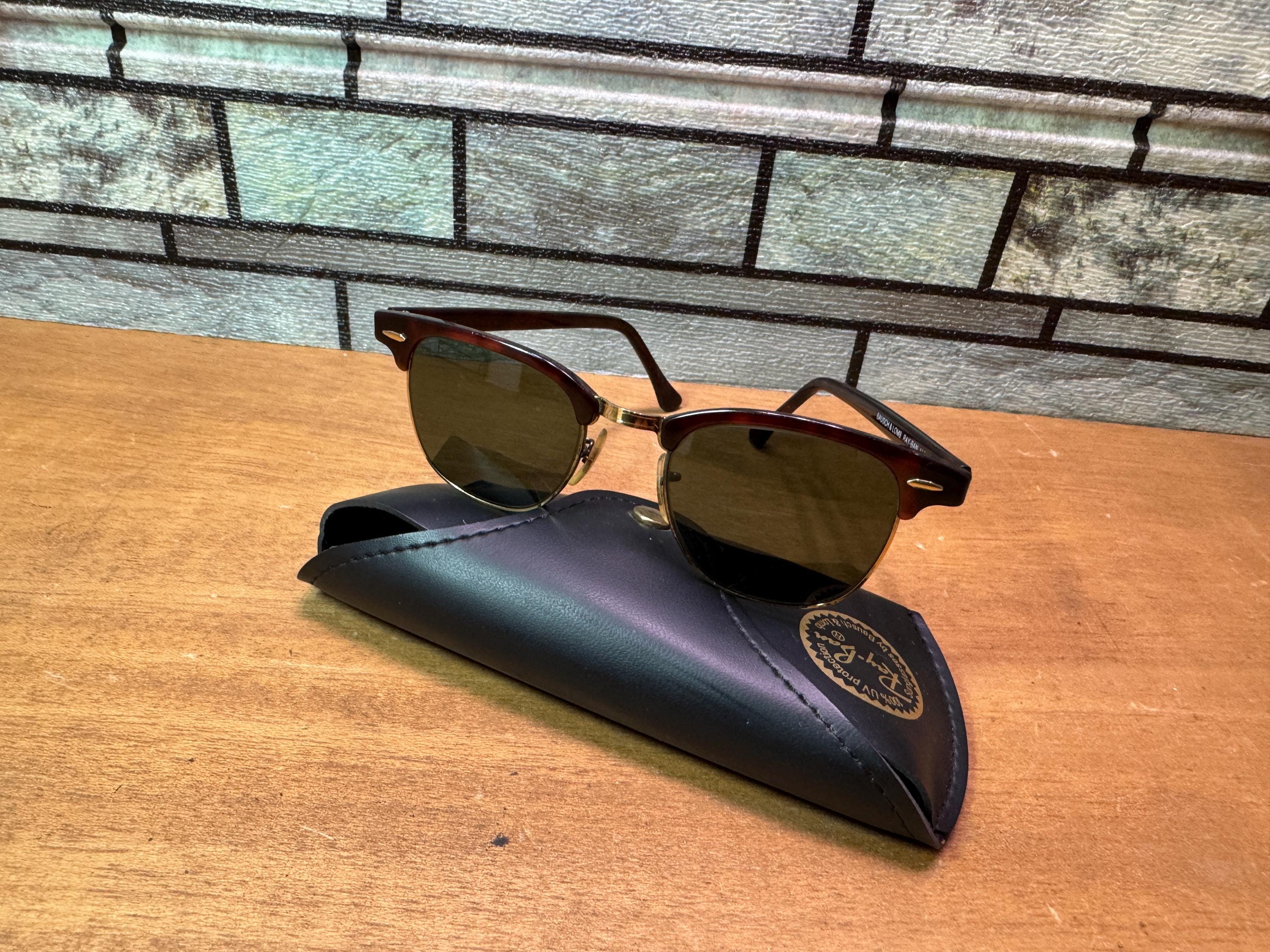 Ray-Banサングラス「クラブマスター（CLUBMASTER）」トータス ヴィンテージ レイバン クラブマスター サングラス：トータスフレーム