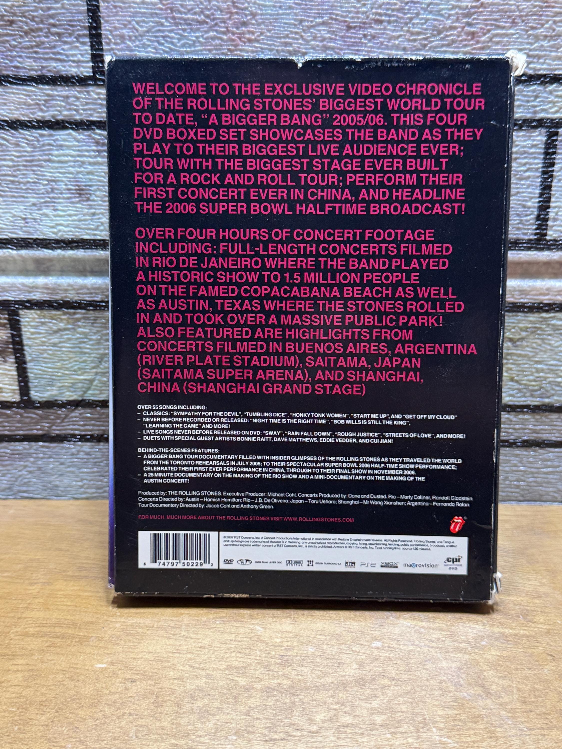 ローリング・ストーンズ：ビゲスト・バン・コンサート・ツアー - 4枚組