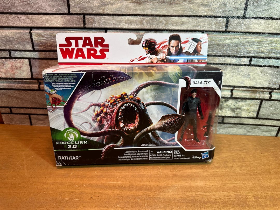 Spherical Rathtar Hasbro Star Wars Force Link 2.0 Rathtar & Bala-tik Figures - Sealed! - Etsy
