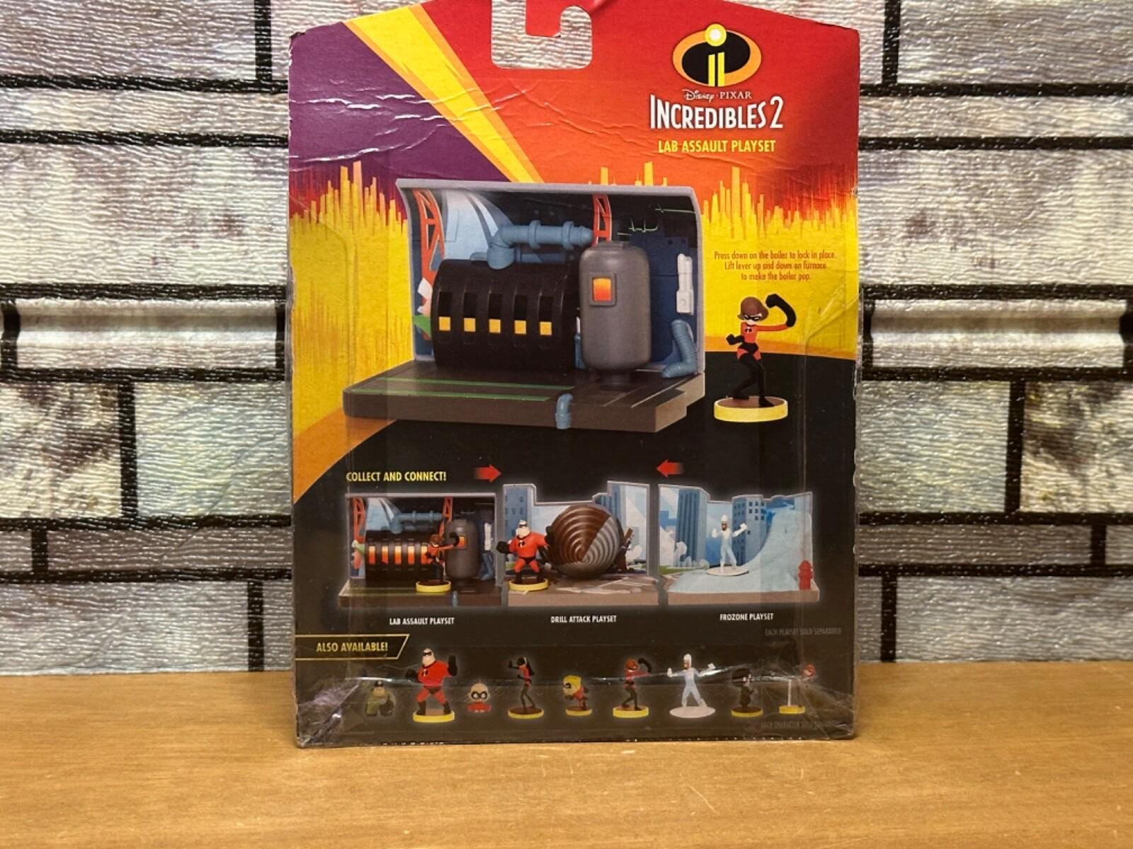 Pixar Lab Disney Pixar Incredibles 2 Lab Assault Playset by JAKK - NIB! - Etsy