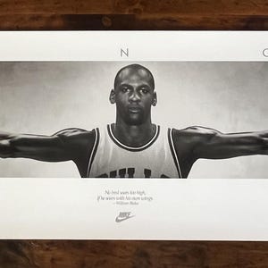 Michael jordan wings poster - Etsy 日本