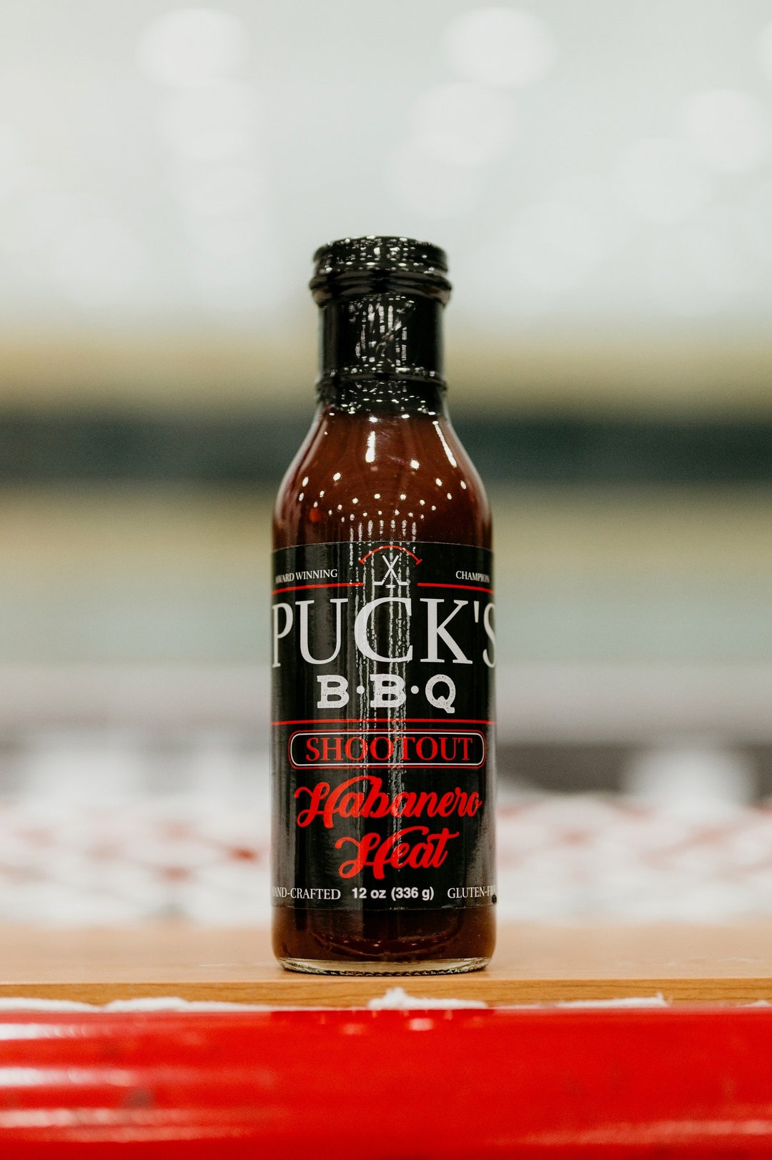 Puck's BBQ Shootout Habanero Heat BBQ Sauce